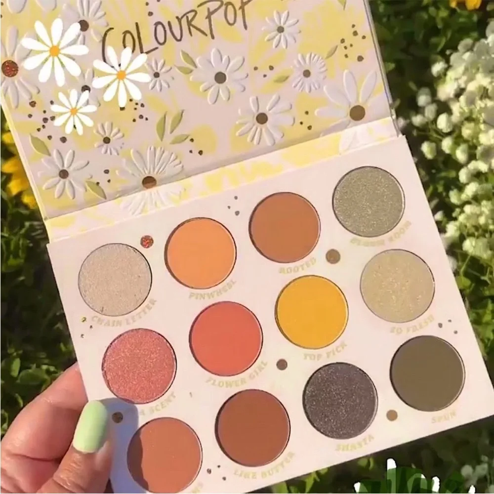 ColourPop Daisy Does It Vegan Eyeshadow Palette